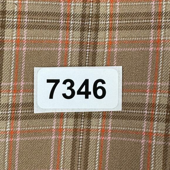 NWT J. Jill Premium Camel Plaid Bi-Stretch Straight Crop Pants Plus Size 16 - Picture 15 of 16